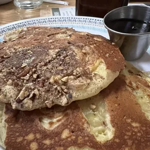 Banana nut pancakes