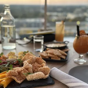 Southern traditions grazing board and blue crab dip