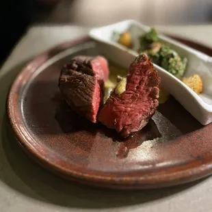 "Humpty Dumpty": Filet Mignon w/ broken bearnaise, marrow bone - 15 courses // $185 pp (1/2025)