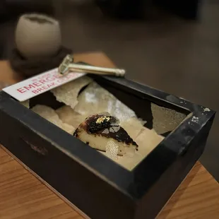 "Humpty Dumpty": Basque Cheesecake w/ caviar + gold - 15 courses // $185 pp (1/2025)