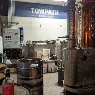 Towpath distillery side of the house