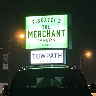 Sign on street
