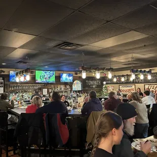 Bar and another dining area