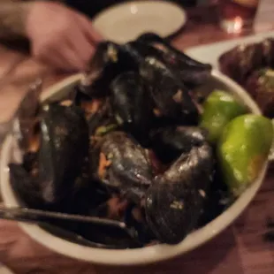 Thai mussels
