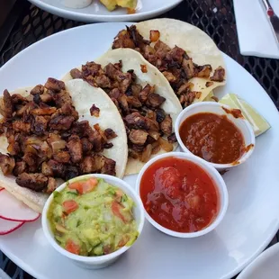 Carne asada tacos