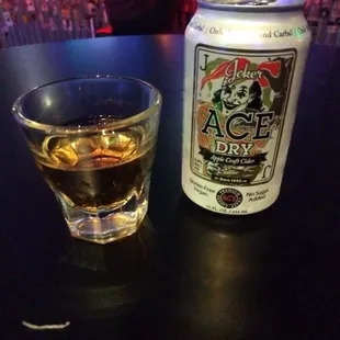 Redemption rye, dry cider, a perfect pairing.