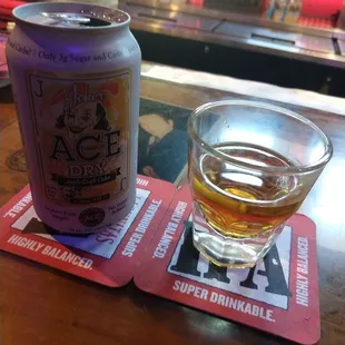 Best flavor combo - cider and rye.