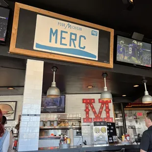 Bar area