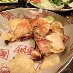 Fried Bologna Sandwich