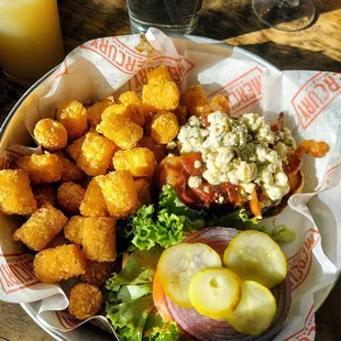 Blue Apple Burger
