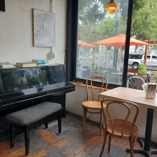 Piano inside