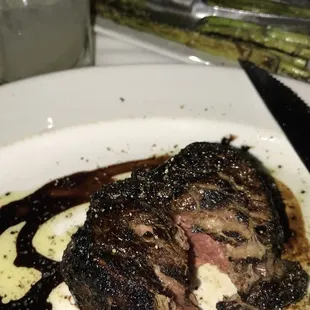 Beef tenderloin w balsamic vinegar