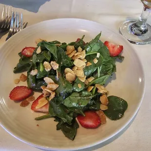 Spinach Strawberry Salad
