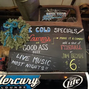 Beer/Shot Combo $6