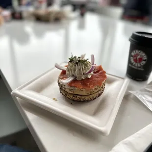 Salmon Bagel 4/5 solid