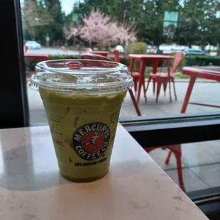 Iced Matcha Latte