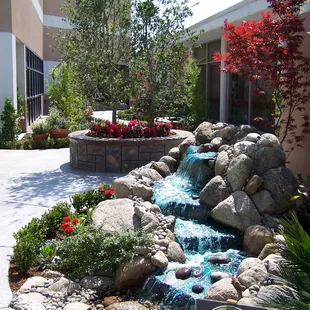 The Healing Garden, designed by Richard Monji with the generous support of Diane Lake.