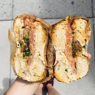 Bagel Sandwiches