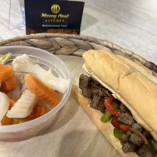 Steak Bites Sandwich
