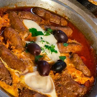 Merguez tagine