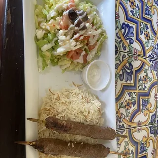 Kefta Kebab Platter