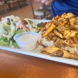 Chicken Shawarma Platter