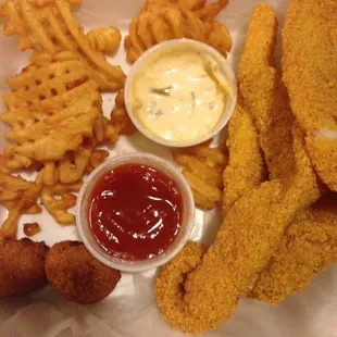 Fish basket - crispy and delicious !!