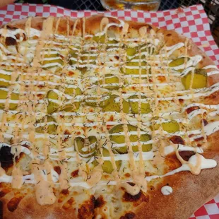 Dill Pickle Pizza