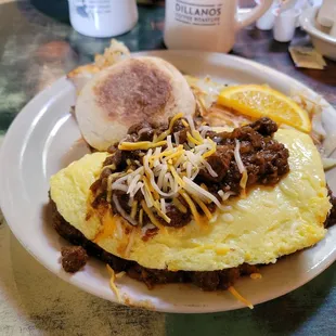 Chili Omelet