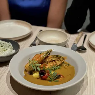 Blue Prawn Moqueca