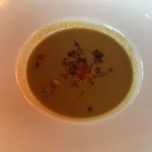 Smoked Corn Puree Soup