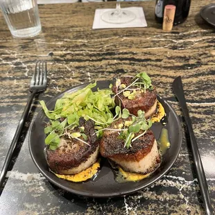 The scallops were incredible
