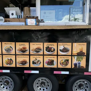 Menu with pics
