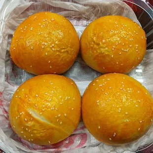 Baked Chicken Siopao, $7.50 prior to tax ($8.16 after tax)