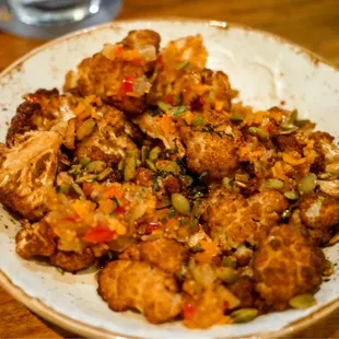 Crispy Roasted Cauliflower