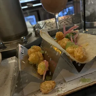 Rock Shrimp Tacos