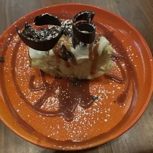 Banana Fosters Doubach Cake