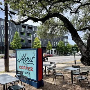 outdoor seating