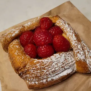 Raspberry Cheese Danish