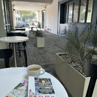 Great seating outside