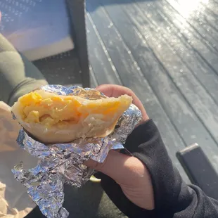 Brekki Taco - Papas Egg &amp; cheese
