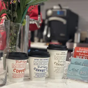 Coffee sizes