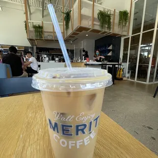 Vanilla Lavender Latte