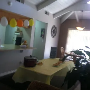Picture of the free Nacho bar they had just to say thanks.