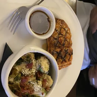 Salmon with maple on the side