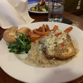 Daily Fish with Crab Butter