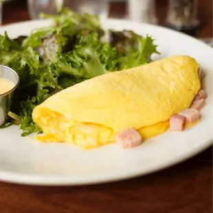 Perfect ham n cheese omelet
