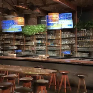 I was picking up Dinner, but this is also a great space to watch a game