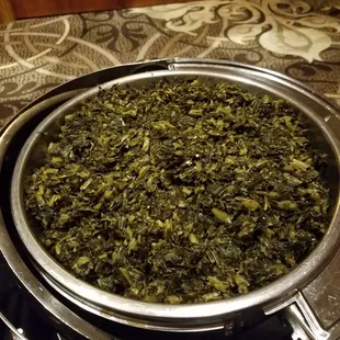 Collard greens or Gomen for catering