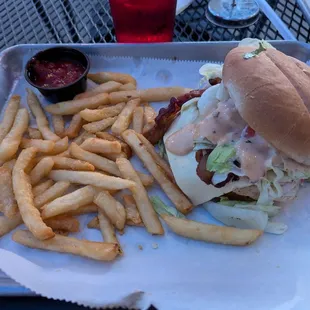 Chicken sandwich special